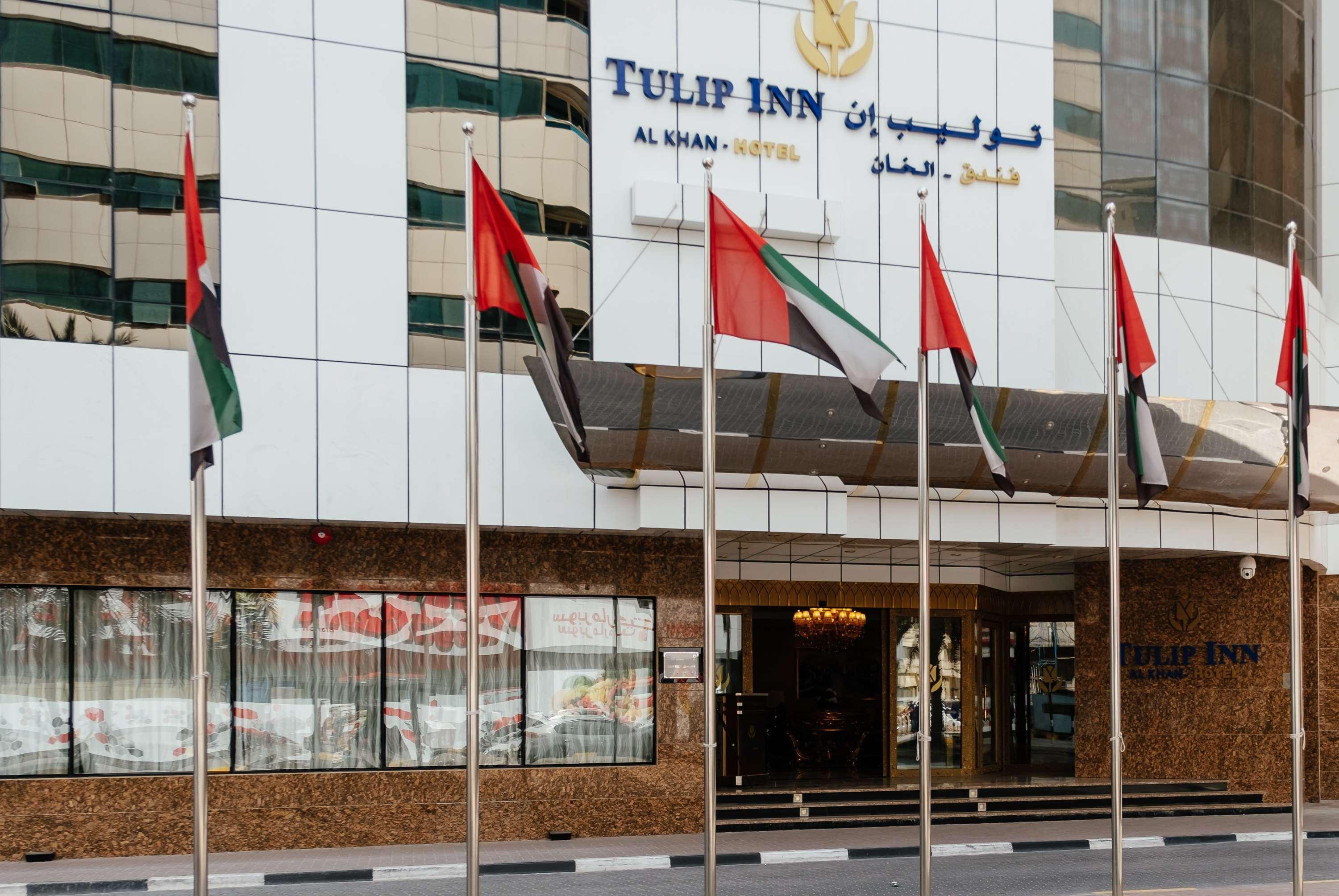 Tulip Inn Al Khan Hotel Schardscha Exterior foto
